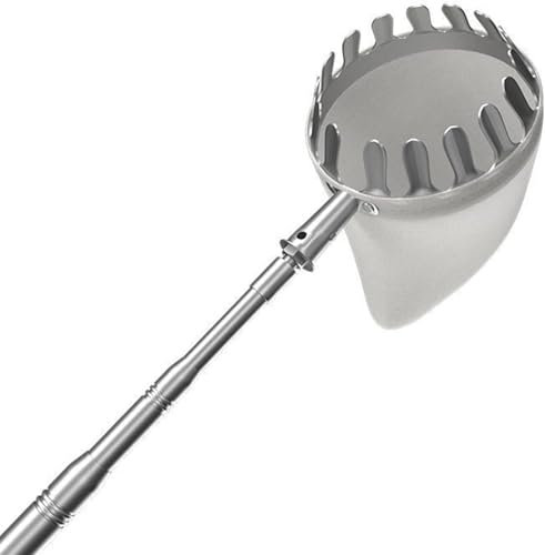 YFZCLYZAXET Obstpflücker mit extra dickem Baumwollbeutel, Profi Obstpflücker mit Teleskopstiel 5m/16ft, Leichtes Gewicht Outdoor Pick Tool Für Haus, Obstgarten Bauernhof Garten Usw