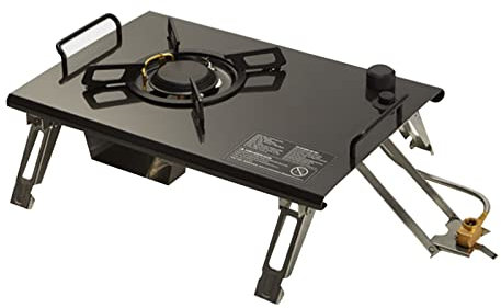 LHX Petite cuisinière à gaz Camping extérieur cuisinière à gaz Camping Bureau Pliant cuisinière à gaz