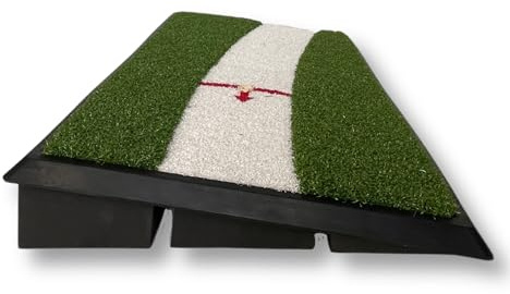 The Draw Board Golf Training Aid - Innovative Golf Practice Tool to Master The Draw Shot - Customizable Training to Learn The Proper Swing Path of A Draw Shot!