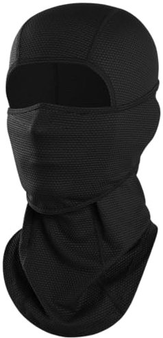 WTACTFUL Sturmhaube Balaclava Skimaske für Outdoorsports Radfahren, Motorrad Fahren, Snowboarden, Skifahren Winddicht Warm Gesichtshaube Herren/Damen Schwarz