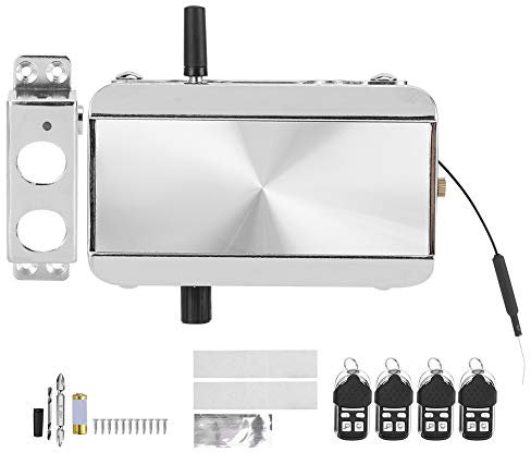 Elektronisches Intelligentes Türschloss-Set für Zuhause, Intelligentes Elektronisches Türschloss-Set mit 4 Fernbedienungen, Bluetooth-Entriegelung, Verdeckter Diebstahlschutz für