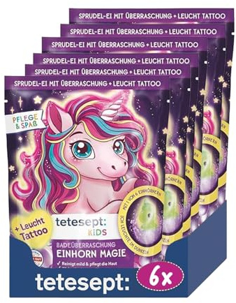 tetesept Bambini Sorpresa da bagno Unicorno Magia