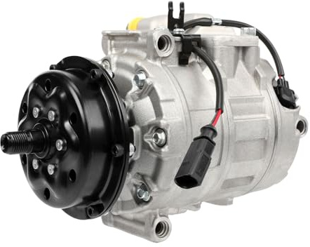ISINEVER Klimaanlagen Kompressor mit Kupplung Kompatibel mit VW MULTIVAN_BUS T5 TRANSPORTER T5 Kompatibel mit PHAETON TOUAREG 7L Replace# 7H0820805G, 7H0820805H, 7H0820805J, 3D0820805Q inkl. Öl