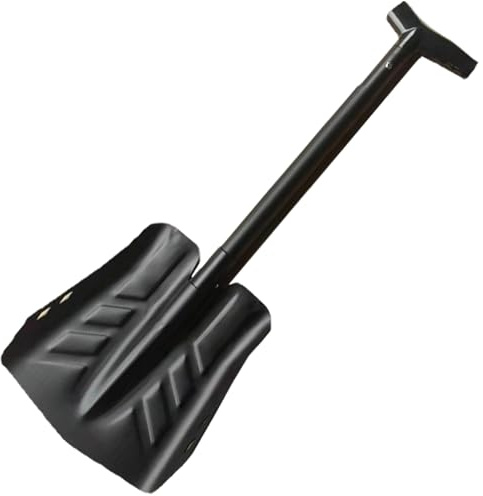 Snow Shovel 33 Inch Detachable Foldable Portable Snow Shovel Includes Ice Saw Aluminium Alloy for Car, Driveway
