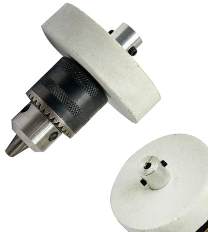 Oniissy 775 - Conjunto de rueda de taladro manual eléctrico a motor, kit de conversión de metal con portabrocas de 1,5-10 mm para motores de amoladora, montaje roscado M10 x 1,5, diseño compacto