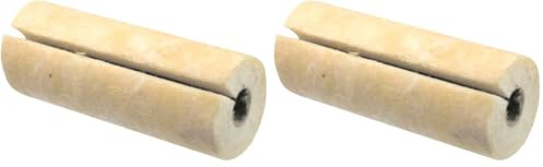 LAINE DE ROCHE SILENCIEUX Ø60x170MM ÉCHAPPEMENT MOBYLETTE 50CC MOTO QUAD CYCLOMOTEUR CROSS ENDURO CÉRAMIQUE (Lot de 2)
