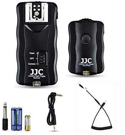 JJC Wireless Remote Flash Speedlight Trigger for Fuji Fujifilm X-T3 X-T30 X-100F X-T100 X-Pro2 GFX 100 GFX 50R GFX 50S Replace Fujifilm RR-100