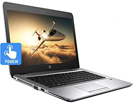 HP ELITEBOOK 840 G3 14in Touchscreen LAPTOP INTEL CORE i5-6200U 6th GEN 2.30GHZ WEBCAM 8GB RAM 180GB SSD WINDOWS 10 PRO 64BIT (Renewed)