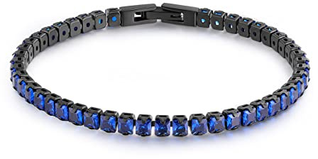 Brosway Bracciale Uomo, Bracciale Tennis in Acciaio | Collezione Avantgarde - BVD22