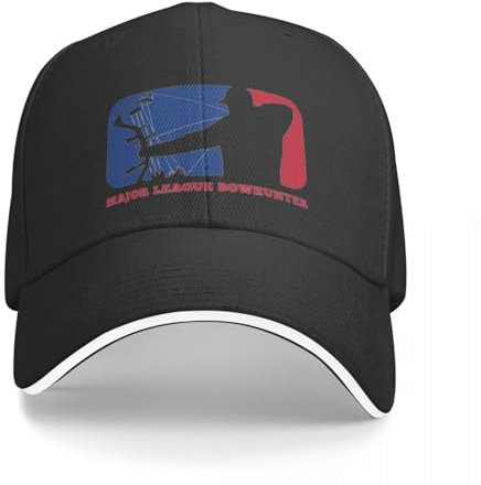 QFLLQLFF Basecap Major League Bow Hunter Deer Buck Doe Baseball Cap Beach Golf Hat Wanderhut Icon Cap Damen Herren Geschenk