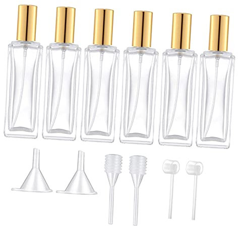 Beatifufu Flacon De Parfum Vide Verre Vaporisateur Pour Échantillons Distributeurs Huiles Essentielles