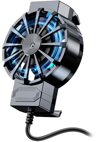 Refroidisseur portable pour téléphone portable de 4 à 6,7 pouces Smartphone Gaming Dissipateur thermique Refroidissement de téléphone portable Radiateur de téléphone portable