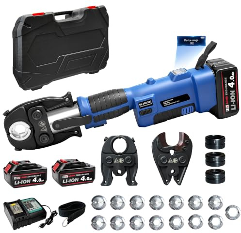 Multifunctional Electric Hydraulic Crimping Tool, 3 in 1, Cordless Pliers
