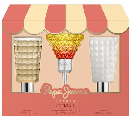 Pepe Jeans Cocktail Edition For Her Profumo Donna Confezione 3 Pezzi