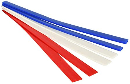 reamhome Strisce di spessore per pasta di misurazione in silicone, 45,7 cm, set di guide per mattarello, bastoncini distanziatori per cottura, pizza, pasticceria, 3 dimensioni
