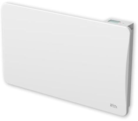 Radiatore elettrico a inerzia - 1500W - WARM TECH - Ceramica - 230V - Fino a 60m3 - Bianco