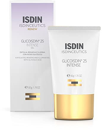 ISDIN Isdinceutics Glicoisdin 25 Intense Gel (50g) | Facial gel with peeling effect, exfoliates the surface of the skin and helps to smooth its texture