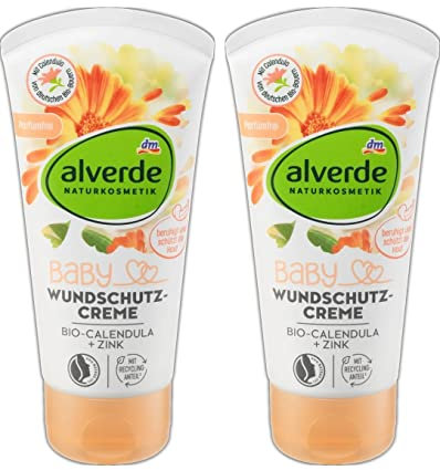 Alverde Naturkosmetik Wundschutzcreme Bio-Calendula, 75 ml