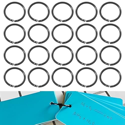 GHPKOTW 20 Pezzi, Ganci Per Tenda Da Doccia Nero, Anelli Per Tenda Da Doccia Per Asta Finestra Doccia, Fatto Di Robusti Anelli Di Plastica Tenda Da Doccia, Anelli Doccia Per Aste Tenda Da Doccia (Nero