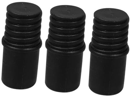 TOBBOMEY Metal Threaded Broom Handle Connector Extension Pole Adapter Tips for Telescoping Rods Compatible 22mm Broom Handles for Home Cleaning