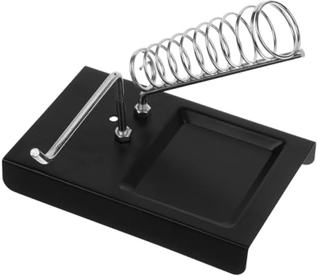 jojofuny Glass Welding Tools DIY Soldering Iron Stand Convenient Tabletop Soldering Holder Solder Support Station