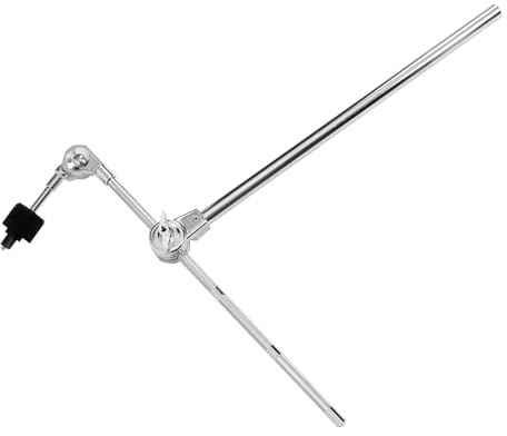 MUELODSIC Brazo Articulado para Platillo de Batería, Soporte Metálico de Extensión, Accesorio Profesional Colgador de Ranura para Platillos, Compatible Instrumentos Musicales, Uso en Batería