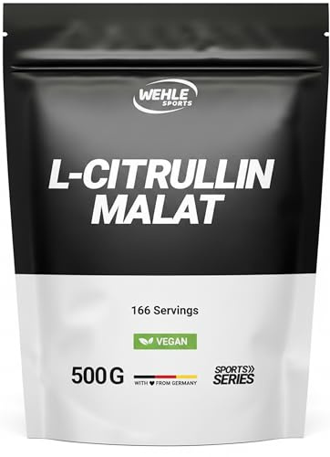 L-Citrullin Malat Pulver 2:1 hochdosiert – 500g Aminosäure | Vegan, produziert in Deutschland, laborgeprüft