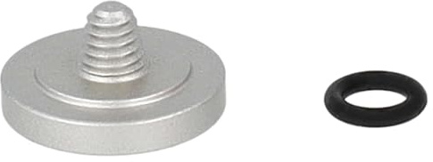 vhbw Bouton de déclencheur Compatible avec Leica M-A, M-E, M1, M2, M3, M6, M7, M8, M9, M9-P Appareil Photo - Pression Ergonomique, métal, Argent