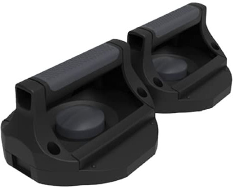 Koromonto 5 in 1 Push-up Griffe - Liegestützgriffe Push Up Bar Stand - Griff Liegestütz - Schwarz - Kunststoff - Fitnessgerät