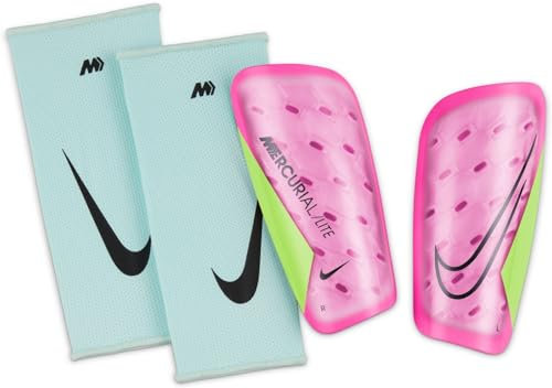 Nike Lite-Fa22, Parastinchi Unisex Adulto, Incantesimo Rosa/Volt/Gridiron, XL