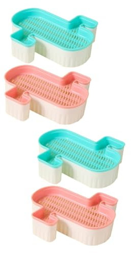 FRCOLOR 4pcs Cat Grass Planter Box Hydroponic Soilless Catnip Growing Container for Indoor Outdoor Use Creative Cat Plant Nursery