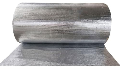 Wärmereflektierende Paneele Winter Kälteschutzfolie, Luftpolsterfolie Pflanzen Frostschutz Frostschutzfolie, Isolierfolie für Pflanzen, Thermofolie Selbstklebend, Heizkörper Isolierung Platten (Size