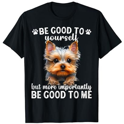 Teacup Yorkie Owner Collar Puppy Yorkshire Terrier Teacup T-Shirt