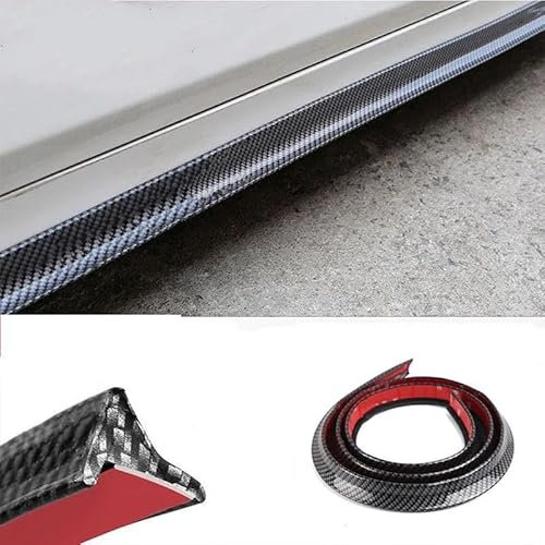 6D Für E90 E39 E46 E91 F30 G20 E60 F11 F10 F07 G30 E53 Serie 1 2 4 6 3 5 7 Carbon Auto Tür Seitenschweller Streifen Lip Splitter Auto Seitenschweller Trittbretter Schweller(2.2m Carbon)