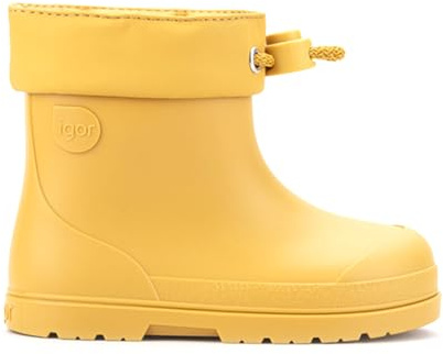 Igor Stivali da Pioggia Barefoot Cordino Regolabile Misurare 28 Colore Giallo