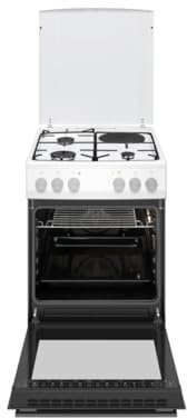 Cuisinière Mixte 62l 4 Feux Blanc - FACM103B