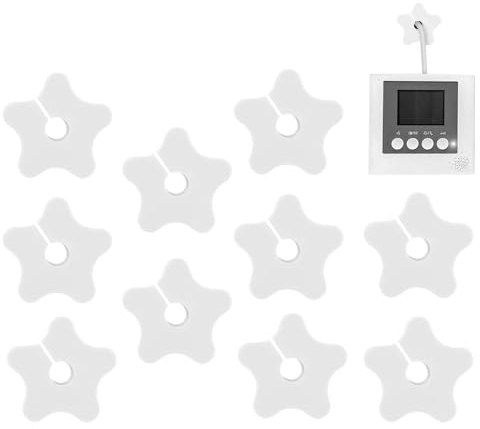 Passacavo per Parete - 10 Pezzi Kit Passacavo in Silicone per TV da Parete | Soluzione a Forma di Stella per Organizzazione Cavi per Appartamento Ufficio Casa Centro Intrattenimento Console Media