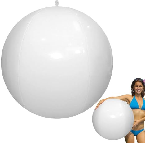 Generisk LED-strandboll lyser i mörkret – 16 färger LED-, uppblåsbar poolleksak, utomhusbelysning för poolfest | LEdD Baall, barn vuxna pol leksak party leksak