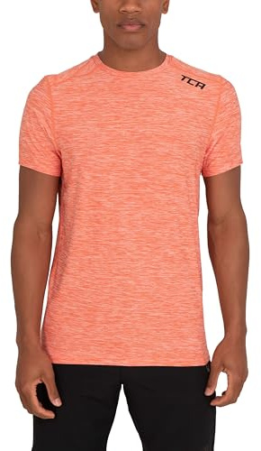 TCA Men's Sports T-Shirt - Short Sleeve Technique for Gym, Running, Paddle, Hiking - Quick Drying