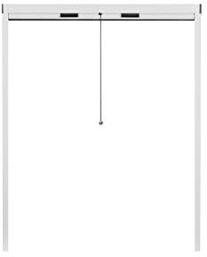 APANA Fliegengitter Rollo Fenster 160x160 cm Weiß – Insektenschutzrollo Flexibel auf Maß anpassbar – ausziehbarer Mückenschutz mit Alurahmen & Fiberglasgewebe – Fensterrollo gegen Insekten