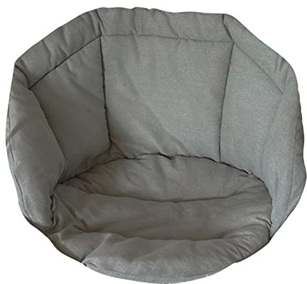 Dickly Coussin de Siège de Chaise Pivotante Coussin de Chaise D'œuf Confortable pour Balançoire Intérieure