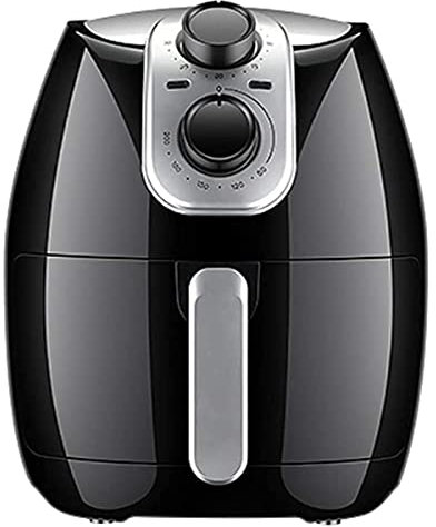 MZGDONGF Freidora de Aire para Uso Doméstico Freidoras de 4 litros Aire Caliente 1250W 7 Configuraciones de Cocción Cocción Sin Aceite Pantalla Táctil Led Ajuste de Temperatura Necesario Safehappy