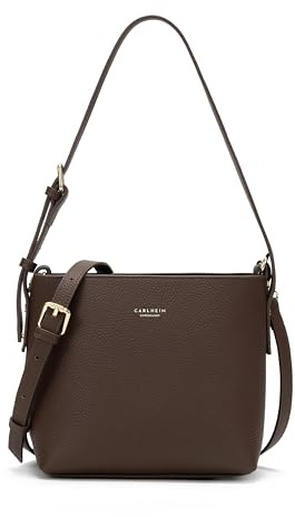 Carlheim, Gotland Genuine Leather collection, Selma Genuine Leather Handbag (Brown)