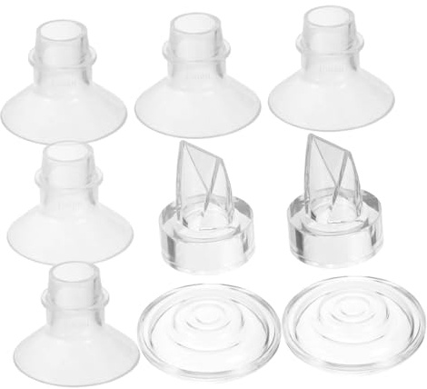 ANDRESLAD Tragbare Silikon Flanscheinsätze Für Milchpumpen Milchpumpenzubehör Satz Sicherer Freier Ersatz Für Elektrische Und Tragbare Modelle Babyartikel Für Neugeborene