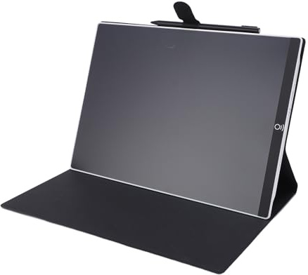 Plyisty Återanvändbar skrivplatta, 11,5 tums LCD-skärm, direktradering med ett klick, med penna och skyddsfodral, digital ritplatta för hemmakontor