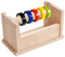 UNICRAFTALE Wood Masking Tape Dispenser Craft Tape Dispenser Wood Adhesive Tapes Dispensers Multi Roll Tapes Dispensers Taping Cutter for School Painting Kitchen Office Gifts 243mm