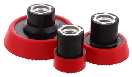 DOITOOL Kit 3 Pezzi Dischi Lucidanti per Trapano Elettrico e Smerigliatrice Angolare, Dischi Abrasivi Multifunzionali in Lega e Plastica, Accessori per Foratura, Molatura e Lucidatura