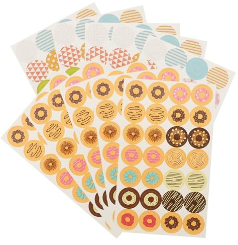 SUPVOX 1120 Autocollants de Renfort pour Trou Rond, Étiquettes Adhésives Perforées pour Classeur, Lot de 40 Pièces Couleurs Assorties, pour Bureau, École et Maison, Protection Renforcée