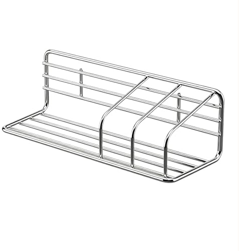 letuxaamz Organizador Fregadero, Organizador Fregadero Cocina Organizador Cocinas, Acero Inoxidable sin Taladro de Pared para Estropajos Esponjas Vaso de Dientes, para Cocina Baño