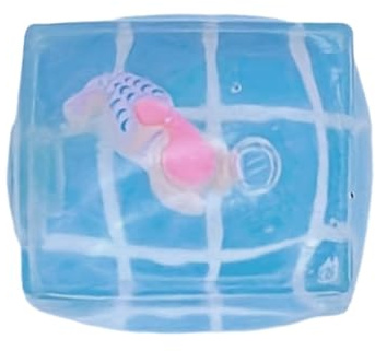 Squeeze Cube Fidget, Cubo a tema piscina, sensoriale con design elastico, giocattolo contro la noia con costruzione portatile, gadget di dall'ansia, cubi Fidget per